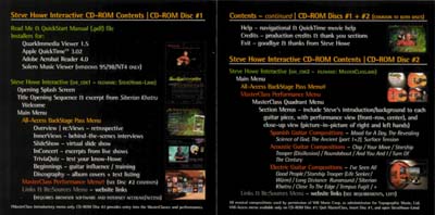 Steve Howe Interactive CD-ROM
